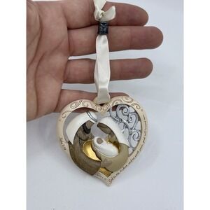 Holy Family Heart-shaped Ornament Collectible